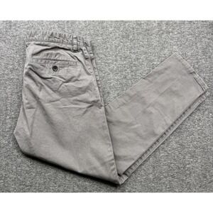 U-510 Jeans Mens 32x27 Gray Premium Cotton Chino‎ Stretch Under 510